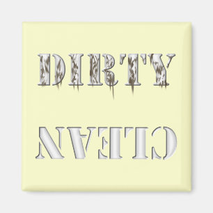 Íman Limpa/suja da máquina de lavar louça