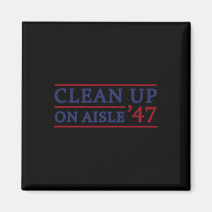 Íman Limpar na Prateleira 47 Impeach 47 Anti Trump 86 4