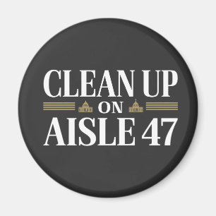 Íman Limpar no Humor Anti-Trump do Aisle 47