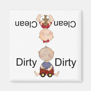 Íman limpe o ímã sujo da máquina de lavar louça