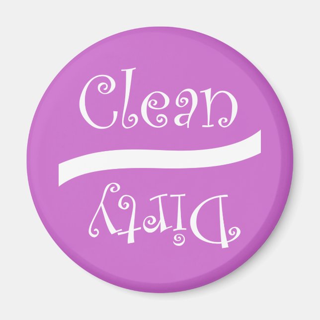 Íman Limpe o ímã sujo para máquina de lavar louça (Frente)