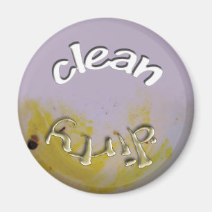 Íman Limpe/prato sujo - ímã da máquina de lavar lou