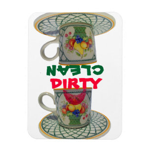 Íman Limpe pratos bonitos sujos