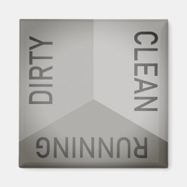 Íman Limpeza Suja da Cinza da máquina de lavar louça em