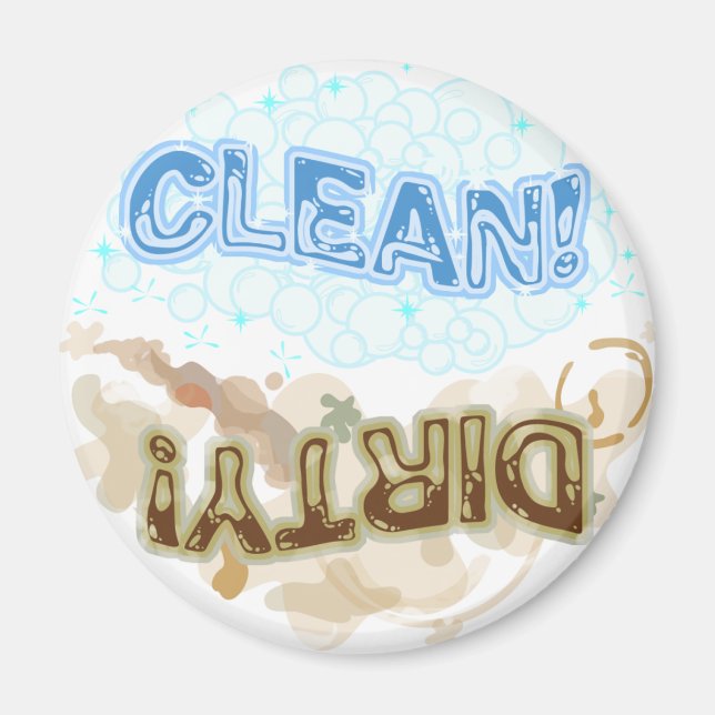 Íman limpo e sujo (Frente)