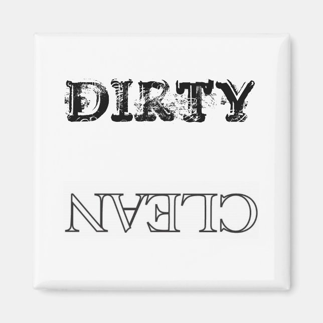 Íman limpo, sujo (Frente)