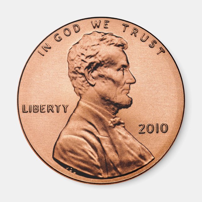 ÍMAN LINCOL PENNY (Frente)
