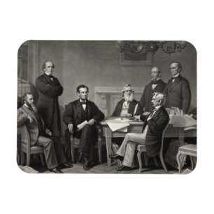 Íman Lincoln Lendo a Proclamação da Emancipação