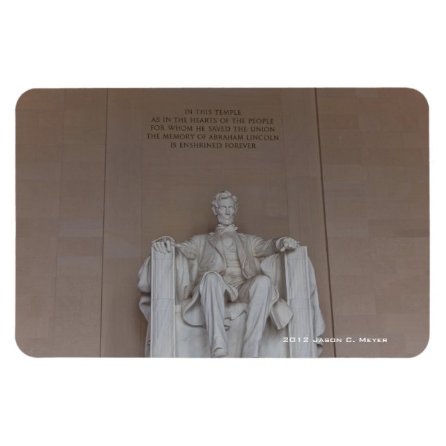 Íman Lincoln Monument (Horizontal)