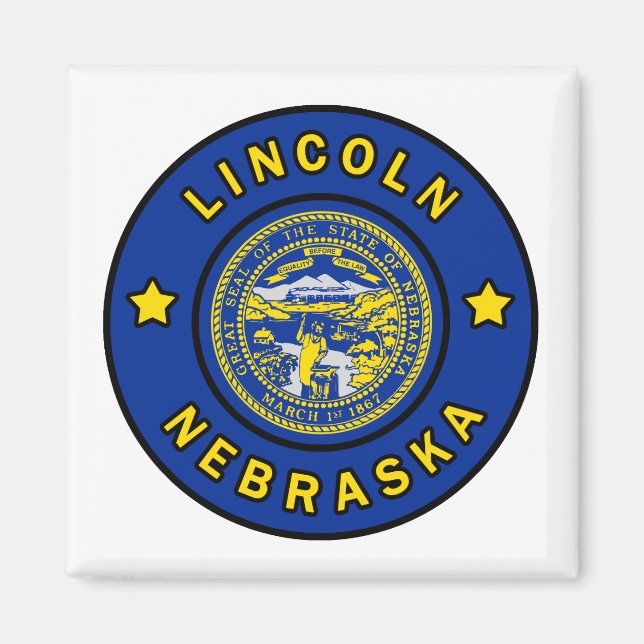 Íman Lincoln Nebraska (Frente)