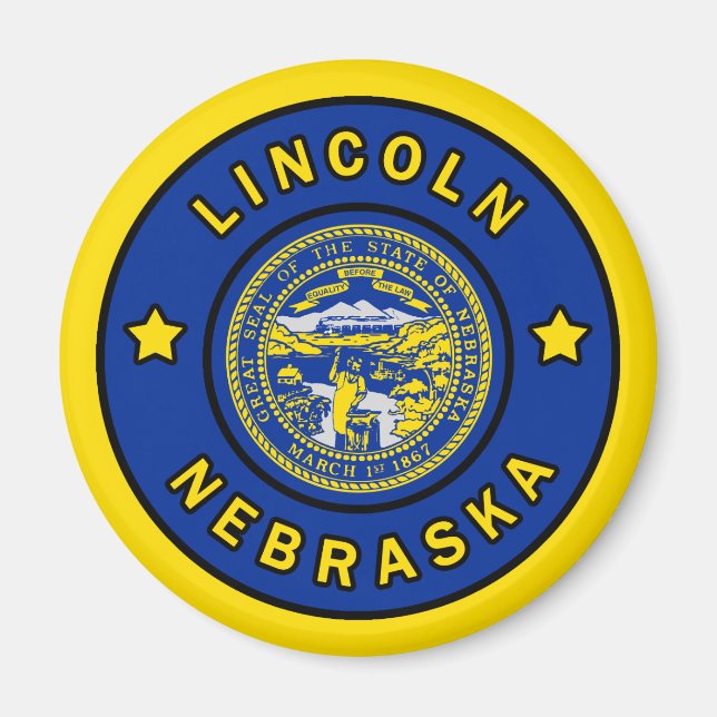 Íman Lincoln Nebraska (Frente)