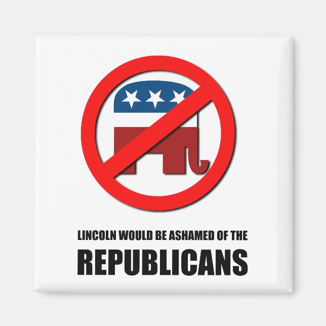 Íman Lincoln teria vergonha dos republicanos (Frente)