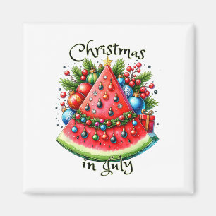 Íman Linda Árvore de Natal de Melancia de Natal de Verã