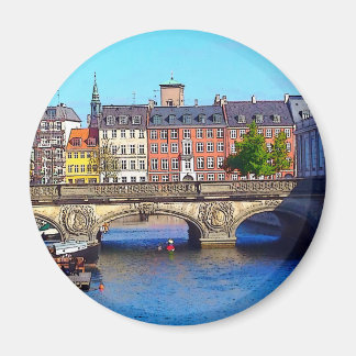 Íman "Linda Copenhague", Foto/Pintura Digital