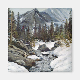 Íman Linda Corrente de inverno Estes Park Colorado