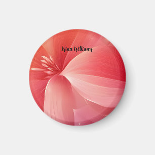 Íman Linda Flor Rosa Romântica