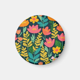 Íman Linda floração colorida