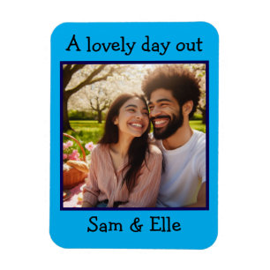 Íman Linda memória de manutenção de fotos personalizada