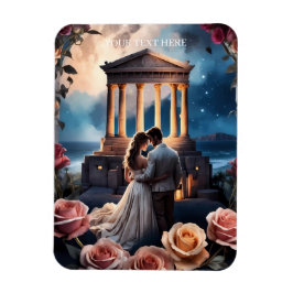 Íman Linda noiva e noiva ao lado do mar