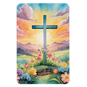 Íman Linda Páscoa Watercolor Art