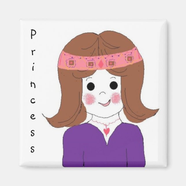 Íman Linda Princesa (Frente)