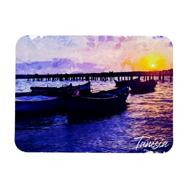 Íman Linda Tunísia Férias Souvenir (Horizontal)