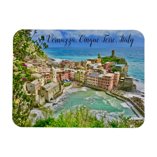 Íman Linda Vernazza, Itália Magnet (Horizontal)