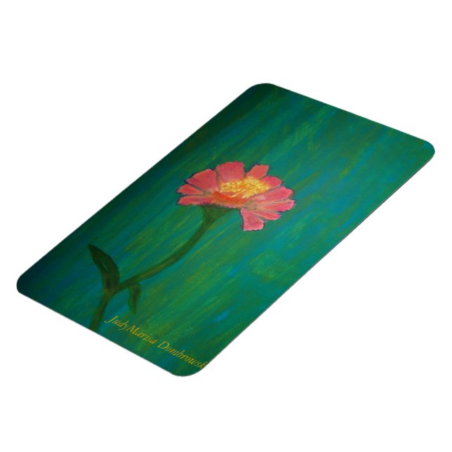 Íman Linda Zinnia Rosa (Left Side)