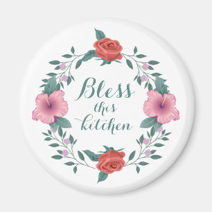 Íman Lindas flores, abençoada esta cozinha