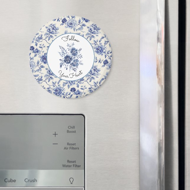 Íman Lindas Flores Azuis (In Situ (Fridge))