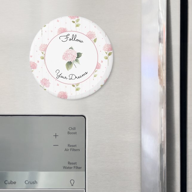 Íman Lindas Flores Cor-de-Rosa   (In Situ (Fridge))