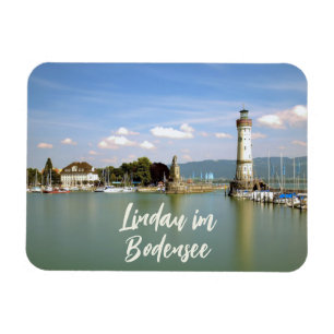 Íman Lindau im Bodensee Alemanha Souvenir Magnet