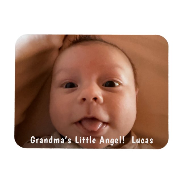 Íman Lindinho 1 Foto Personalizada  (Horizontal)