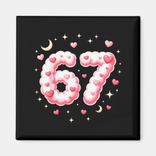 Íman Lindo 67 Corações Kawaii Dia dos Namorados Humor I