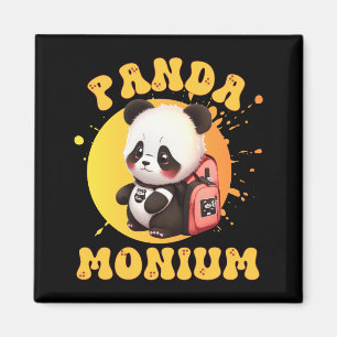 Íman Lindo Chibi Kawaii Panda Nome Ano Escolar Nas Cost