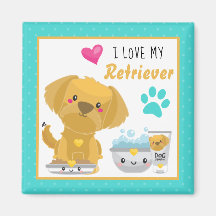 Lindo eu amo o meu presente do Retriever