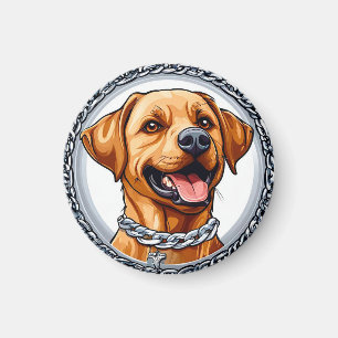 Íman Lindo labrador amarelo