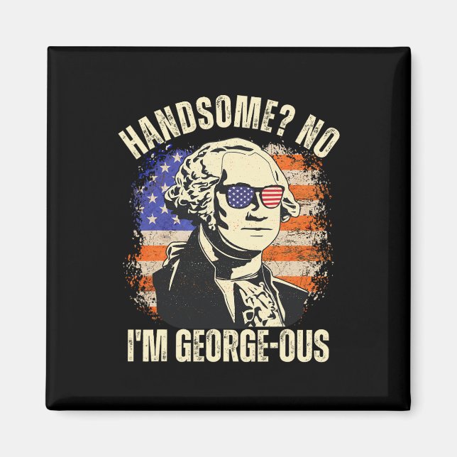 Íman Lindo Não, eu sou o Georgeous George Washington 4  (Frente)