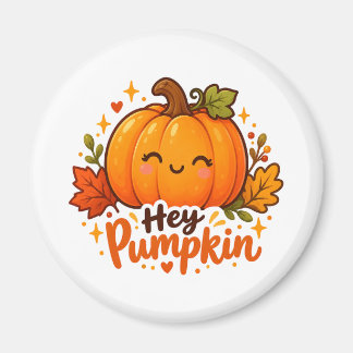 Íman Lindo Olá Abóbora Outono Halloween Ímã