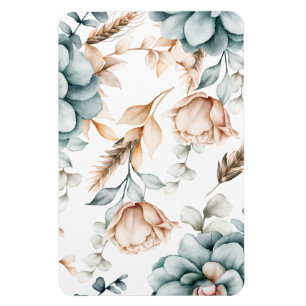Íman Lindo padrão contínuo floral com vintage