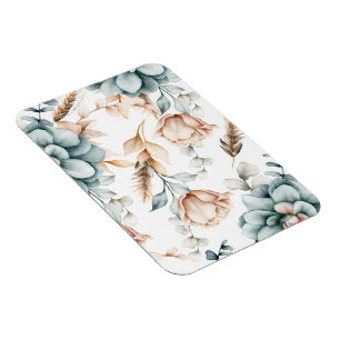 Íman Lindo padrão contínuo floral com vintage