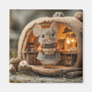 Íman Lindo Pequeno Rato na Casa Aconchegante de Bolota