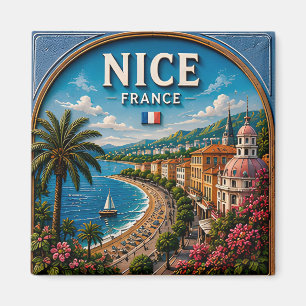 Íman 🧲 Lindo Souvenir da Riviera Francesa