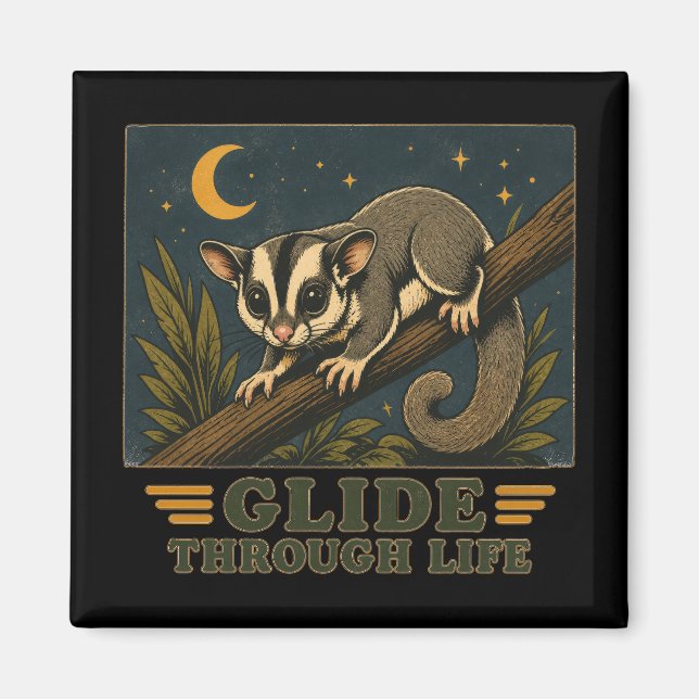 Íman Lindo Sugar Glider (Frente)
