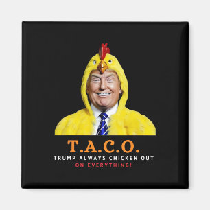 Íman Lindo Taco Trump Sempre Desiste Piada de Frango En