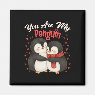 Íman Lindo Você É Meu Casal De Pinguins Valentines Da E
