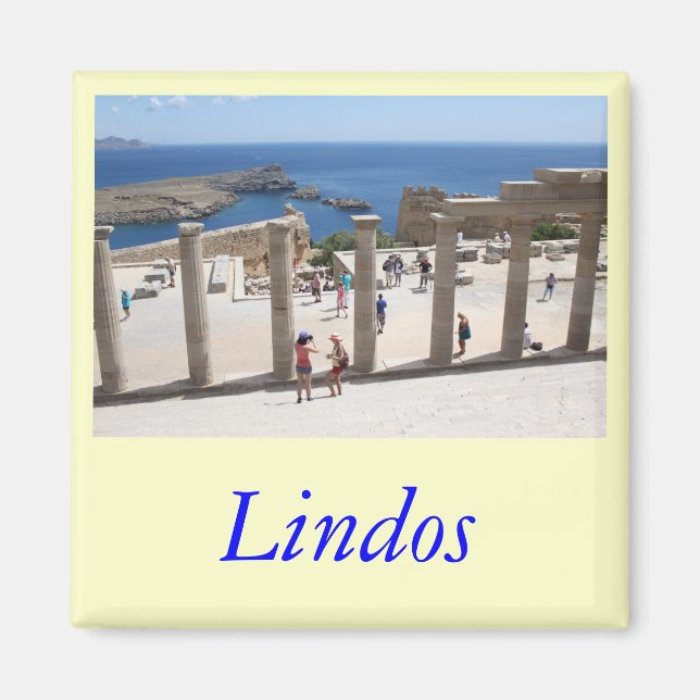 Íman Lindos Acropolis (Frente)