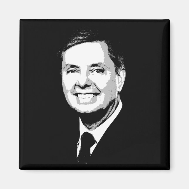 Íman Lindsey Graham Face (Frente)