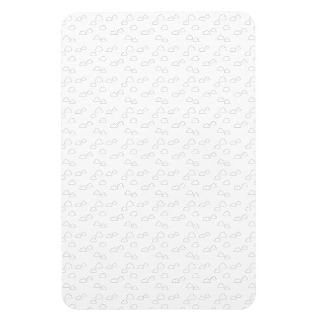 Íman Line Art, Alabaster (Vertical)