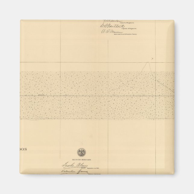 Íman Linea Divisoria Entre México 1 (Frente)